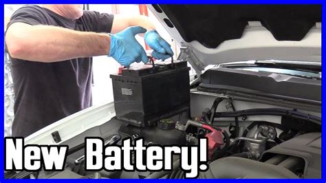 2014 silverado 5.3l battery replacement